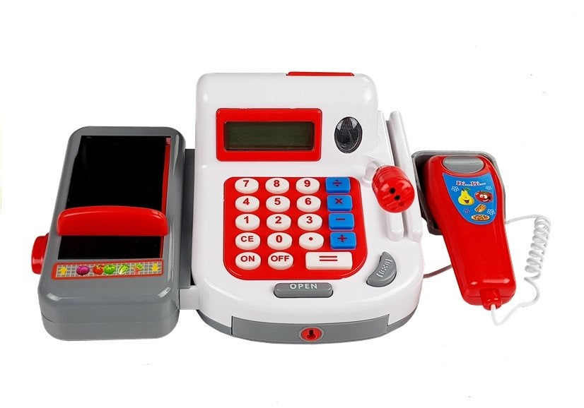 Kasa Fiskalna z  Wózkiem Koszykami Akcesoriami