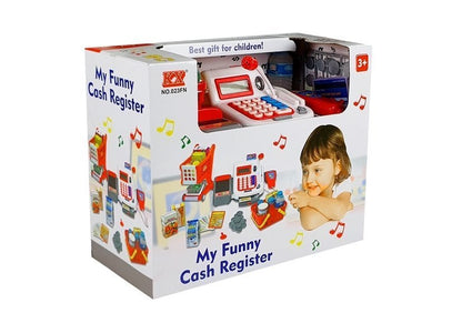 Kasa Fiskalna z  Wózkiem Koszykami Akcesoriami