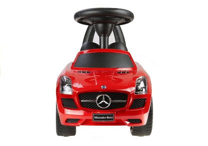 Mercedes Benz Red - Kids Push Along Ride On Car