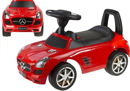 Mercedes Benz Red - Kids Push Along Ride On Car