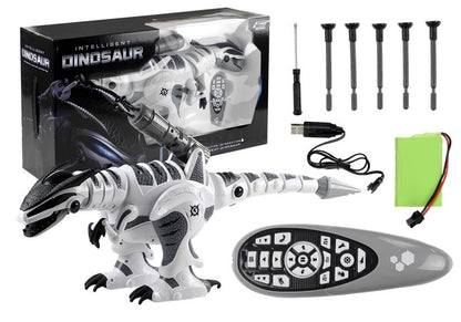 RC dinosaurus s dálkovým ovládáním a světelnými efekty