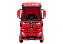 Auto na Akumulator Mercedes Actros Czerwone