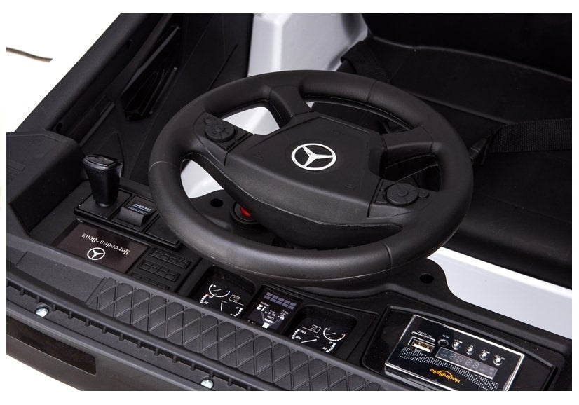 Electric Ride-On Car Mercedes Actros Black