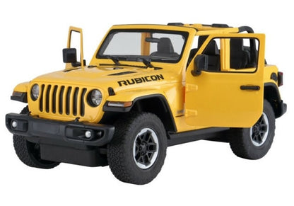 R/C Jeep Wrangler Rubicon 1:14 Rastar Yellow