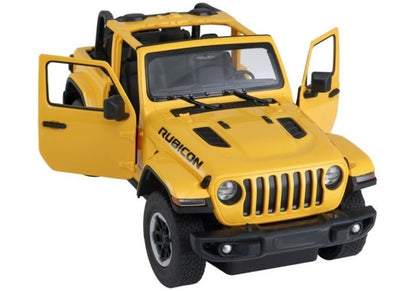 R/C Jeep Wrangler Rubicon 1:14 Rastar Yellow