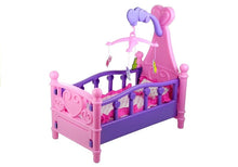 Large Doll Cot with Carousel and Linen