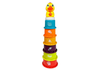 Educational Pyramid For Children Build a Tower, Sorter, Playing in the water