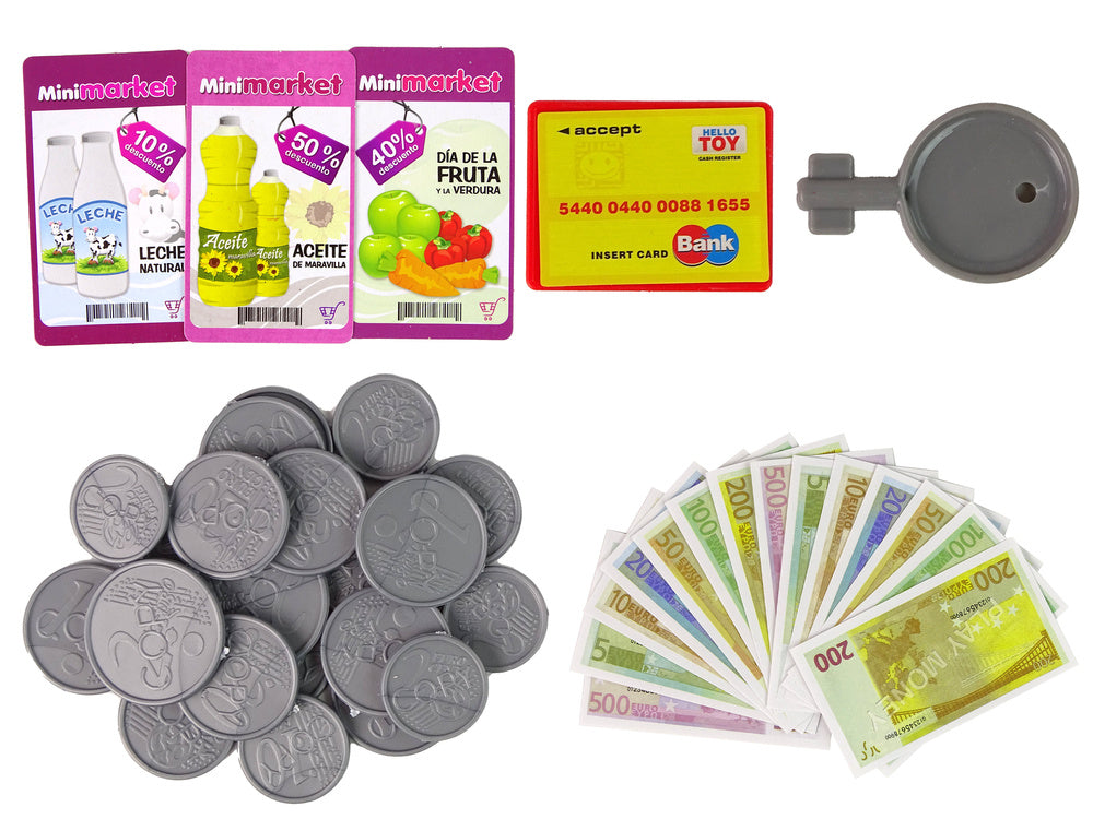 Pokladna s dotykovým displejem a příslušenstvím pro děti