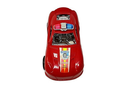 Zestaw Autek Samochodzików Policja z Naciągiem 6 szt