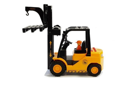 Forklift Moving Forks Sounds Lights Orange