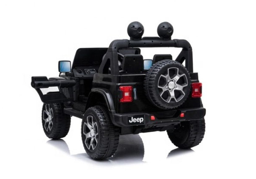 Elektrické autíčko Jeep Rubicon 4x4 – černé