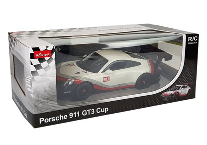 Car R/C Porsche 911 GT3 CUP Rastar 1:14 White