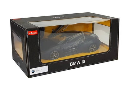 Car R/C BMW i8 Rastar 1:14 Black Automatic Doors