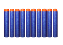 Soft Foam Cartridges For Guns 10 Pieces Blue