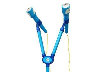 Microphone Karaoke Set Blue Tripod