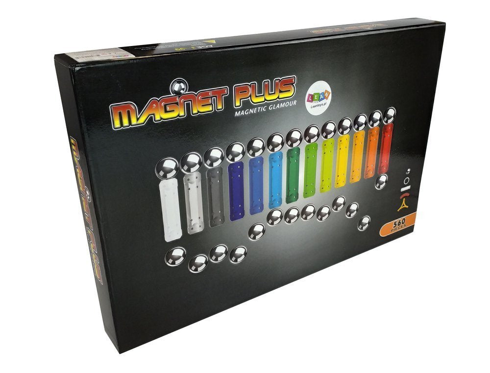 Magnetická stavebnice Magnastix 560 dílů s tabulí
