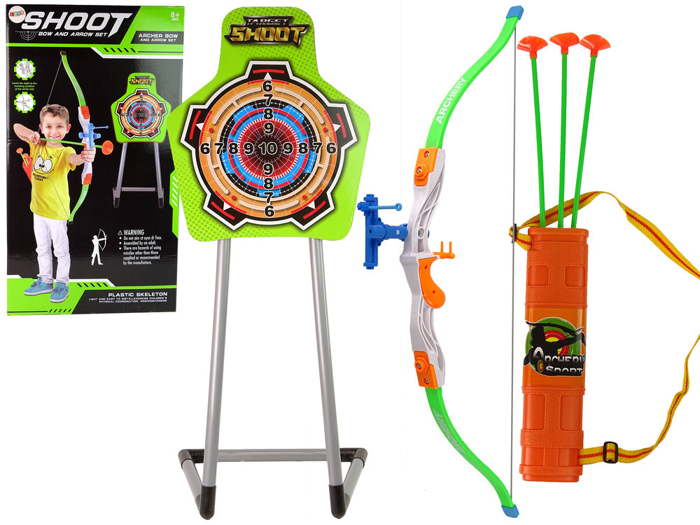 Shooting Set Bow Shield Quiver Arrows