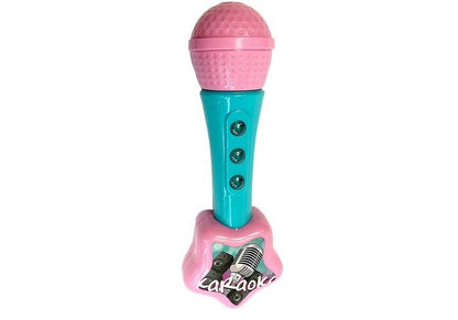 Guitar With Microphone Karaoke Set Lights Sounds