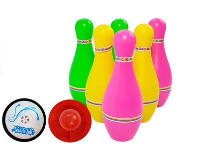 Bowling set with lights