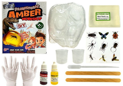 Kreativní sada Prehistorie – Vytvoř si vlastní jantar s hmyzem