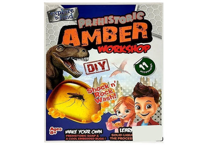Kreativní sada Prehistorie – Vytvoř si vlastní jantar s hmyzem