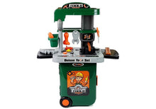 Dětská dílna v kufříku s nářadím na kolečkách