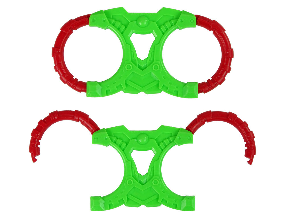 Sada vesmírného bojovníka s laserovým mečem a pistolí