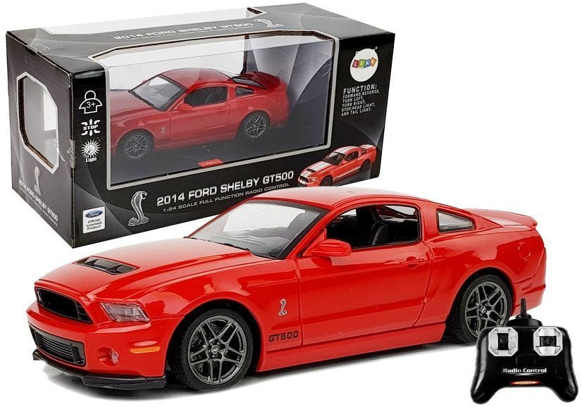 RC auto Ford Shelby GT500 červené 2,4 GHz – 1:24
