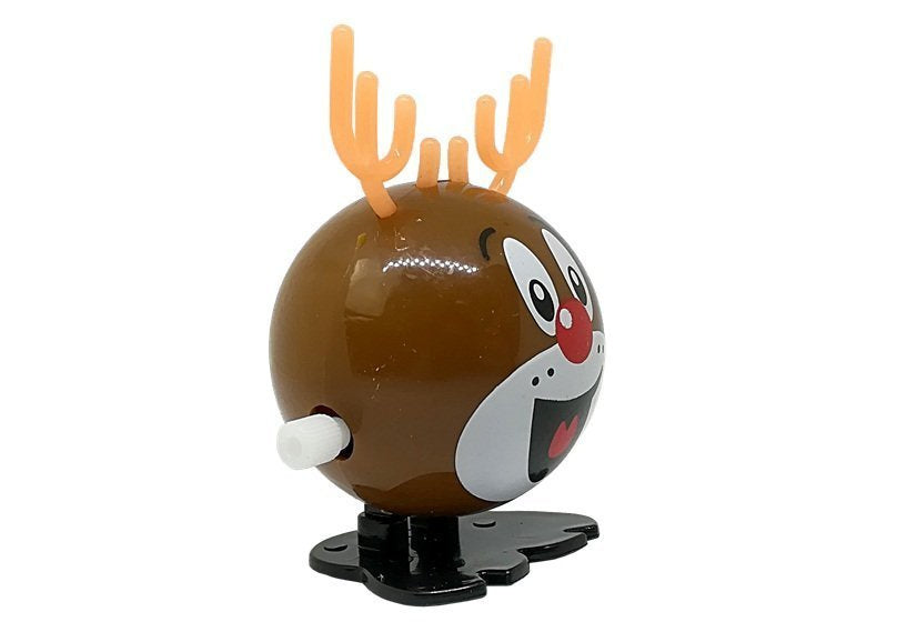 Zestaw Nakręcanych Zabawek Świątecznych 12sztuk Pingwin Renifer Bałwan Mikołaj