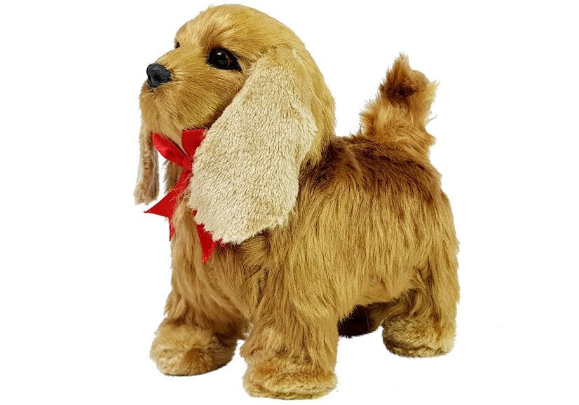 Interaktivní plyšový pes Kokršpaněl – štěká a pohybuje se