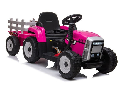 XMX611 Electric Ride-On Tractor Pink