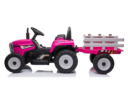 XMX611 Electric Ride-On Tractor Pink