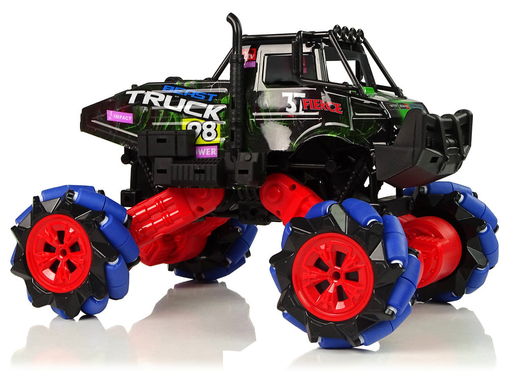 Remote Controlled 1:16 Blue 2.4G 360 Degree Terrain Drift Car