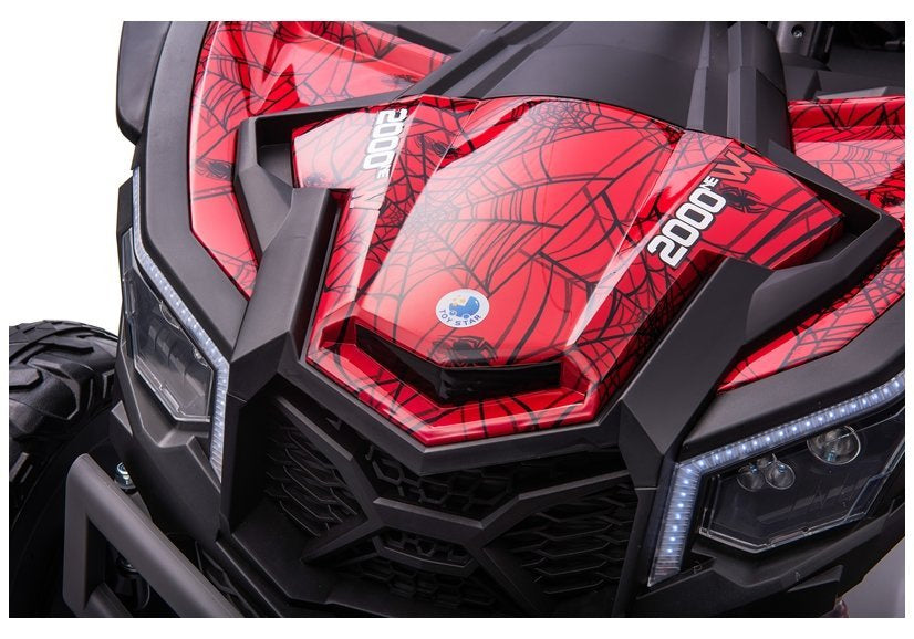 Auto na Akumulator  Buggy UTV-MX Czerwony Spider Lakier MP4