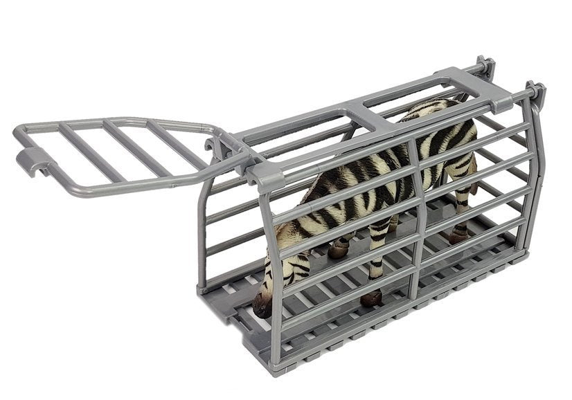 Quad z Przyczepką Transporter  Figurki Zebra