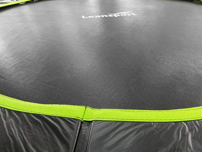 LEAN Sport Max Trampoline 14ft Black-Green
