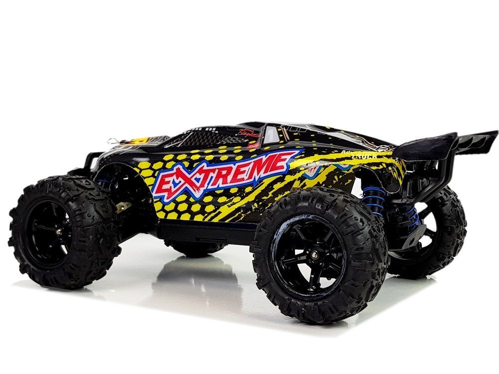 Auto Rajdowe Zdalnie Sterowane 1:18 Żółte ENOZE 9302E Prędkość 45 km/h