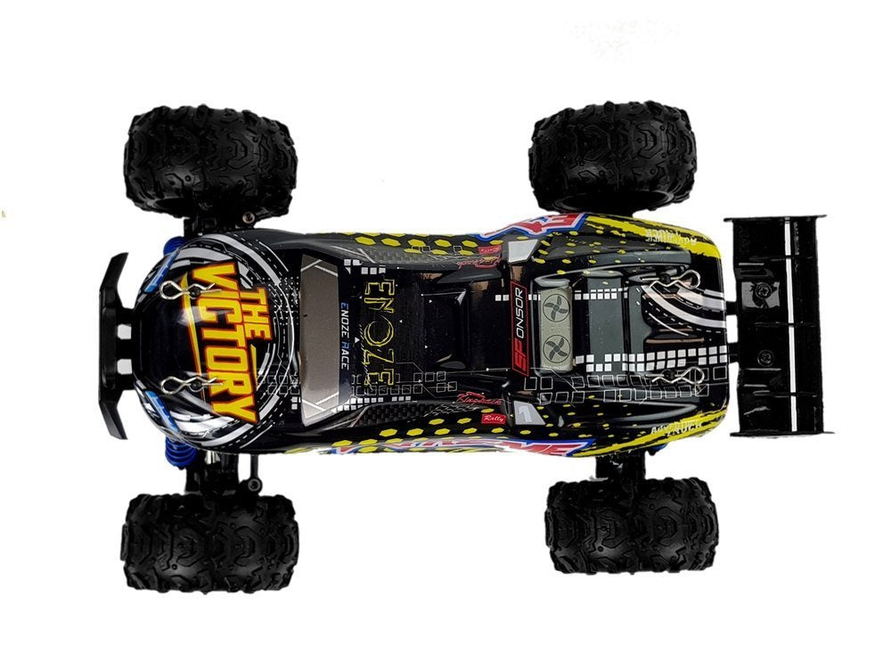 Auto Rajdowe Zdalnie Sterowane 1:18 Żółte ENOZE 9302E Prędkość 45 km/h