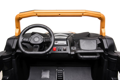 Elektrické autíčko Buggy A032 pro děti – zlaté