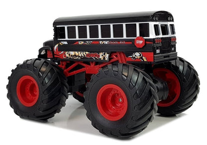 Huge Wheel Remote Controlled Bus 2.4G Sound Black