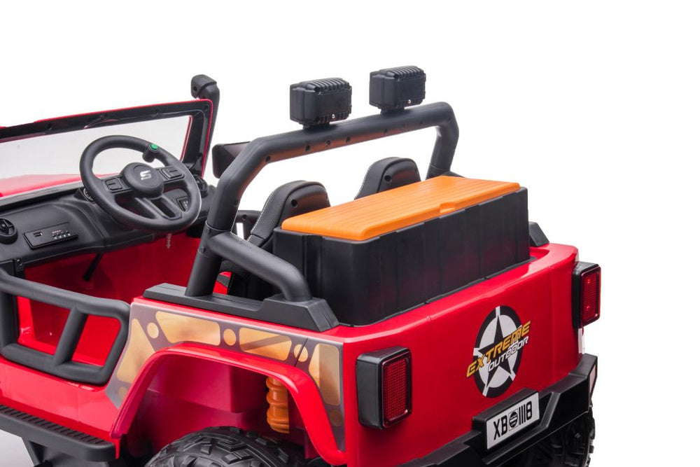 Pojazd XB-1118 czerwony