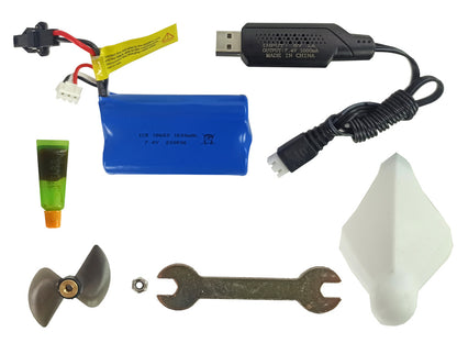 RC člun H101 s dálkovým ovládáním – rychlost až 35 km/h