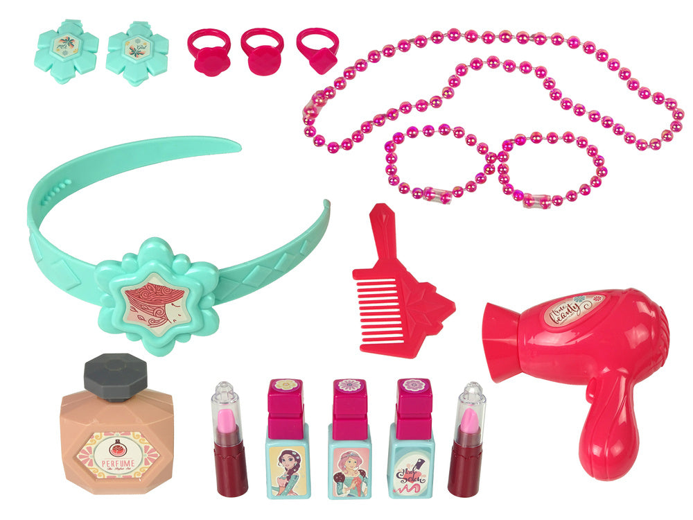 Beauty Set Toilet with Mirror Light Sound Jewellery