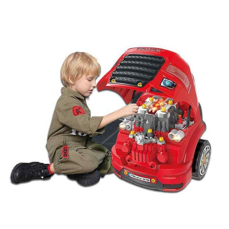 Mechanic Kit, Truck For Disassembly, Workshop Tools