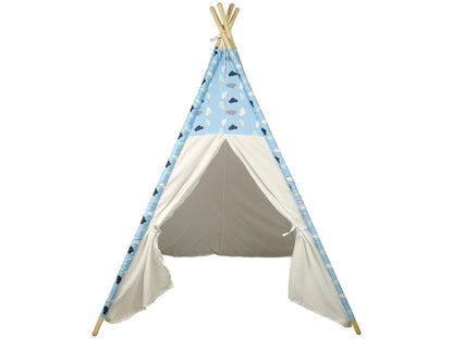 Indian Tepee Tent Playhouse Clouds Waterproof