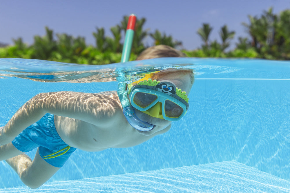 Green Bestway 24059 Diving Mask With Animal Tube