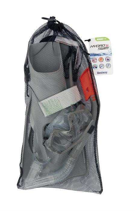 Diving Kit Gray Mask, Fins, Tube Bestway 25020