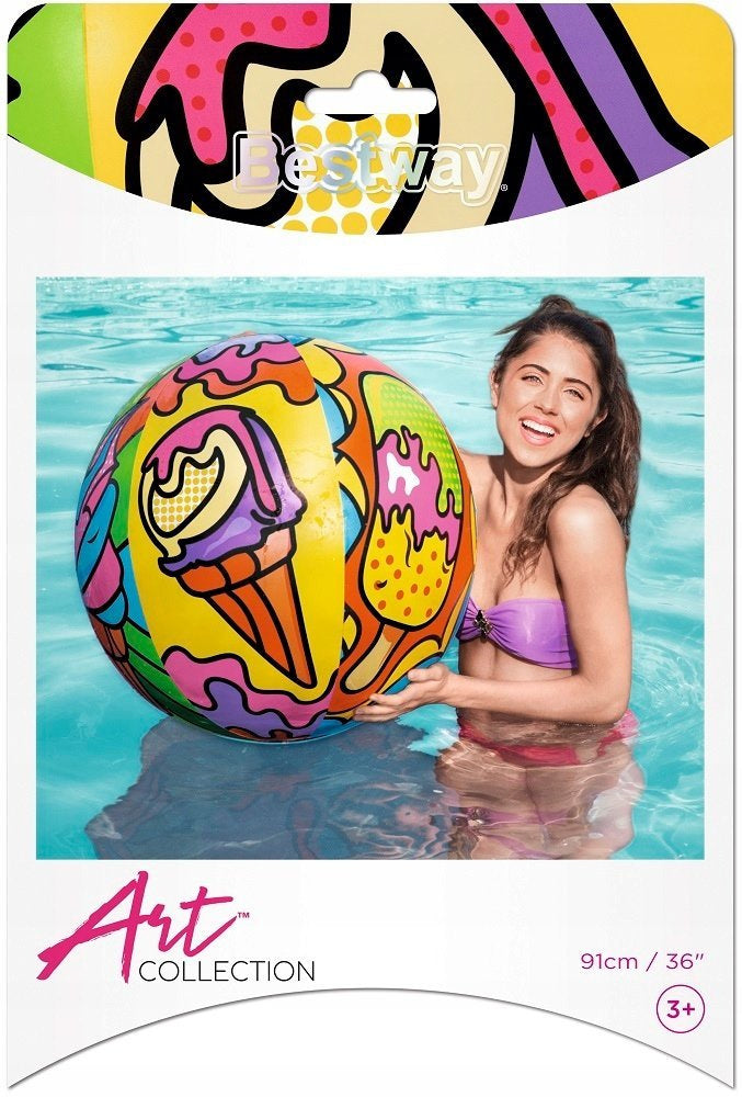 Inflatable Beach Ball Multicolor 91 cm Bestway 31044
