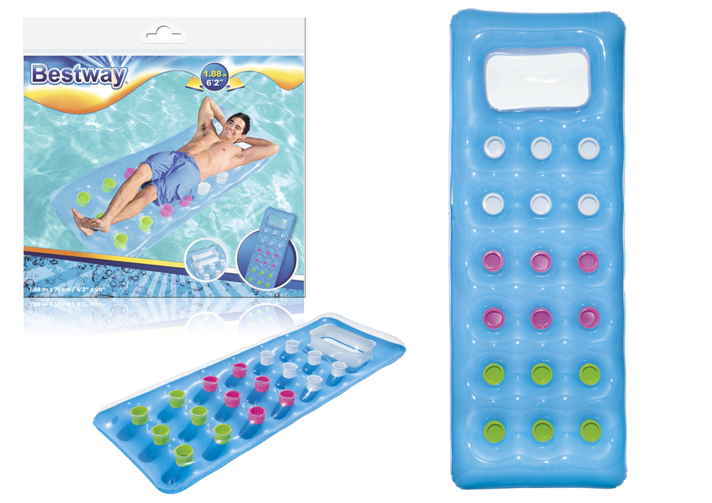 Air Mattress Blue 188 x 71 cm Bestway 43040