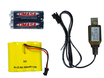 Racing Sports Car R/C 1:18 Corvette C6.R Red 2.4 G Lights